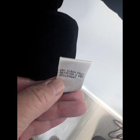 Talbots Elegant Black Velvet Dress - Picture 11 of 11